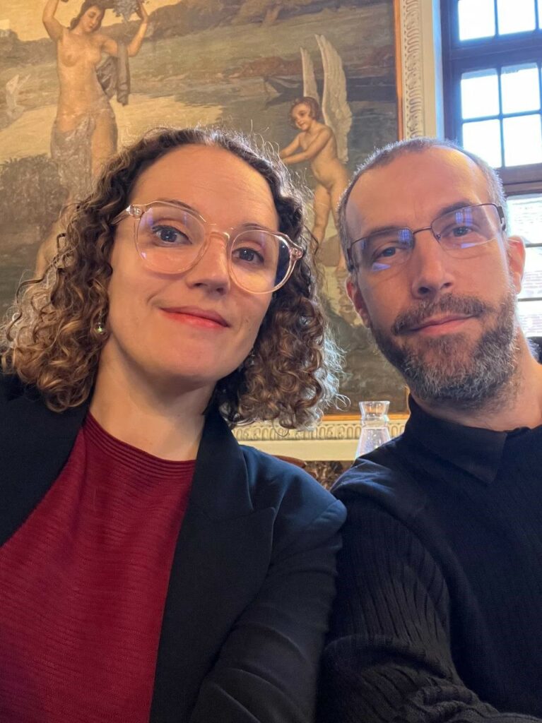 Agathe et Aymeric au conseil municipal du 28 novembre 2024